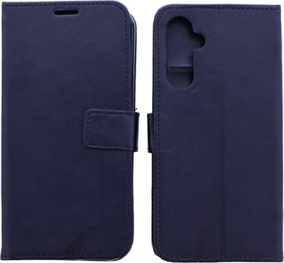 Bookcase Zwart Geschikt voor Samsung Galaxy A24 4G & 5G - portemonnee hoesje - ZT Accessoires