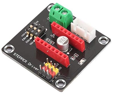 Allecto - Stappenmotor Driver - 42 Stappenmotor Driver Uitbreidingskaart - Kleine Maat - 3D Printer Controle Schild Module - Stabiele Stappenmotor ...
