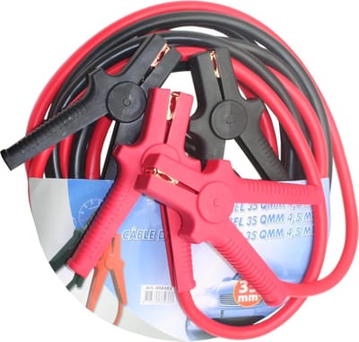 Benson Krachtige startkabel - 1200 ampère - 35 mm² - 4,5 meter - inclusief bewaarhoes