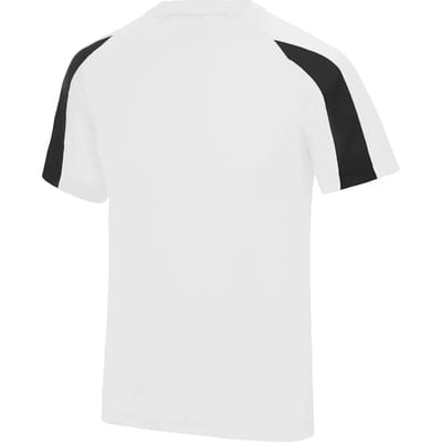 Just Cool Kids´ Contrast Cool T JC003J - ARCTIC WHITE/JET BLACK - 9/11 (L)