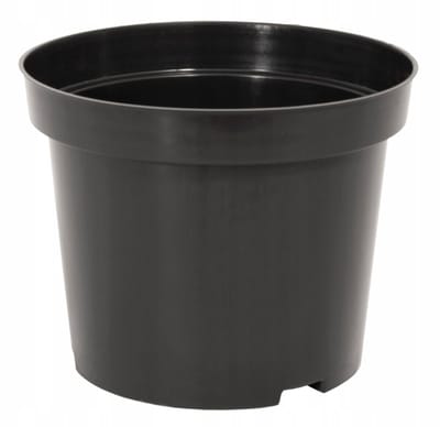 Set van 10 Harde Kweekpotten 17cm 2L - Zwart