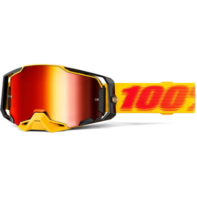100percent Armatic Tetsu Off-road Bril Zwart Mirro Red