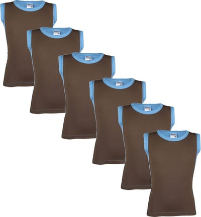 Beeren 6-Pack Jongens mouwloze shirts Beeren Young Sjimmie maat 92/98