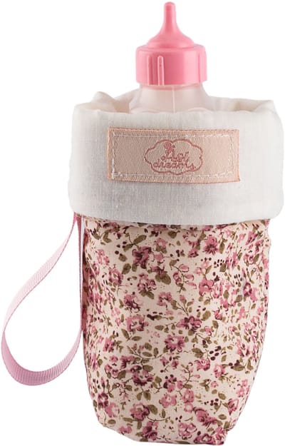 ASI DREAMS Poppen Accessoires - Flesdraagtasje Met Fles - Martina Collectie