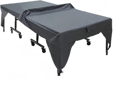 Tafeltennishoes - Beschermhoes Tafeltennis - Buiten en Binnen - Waterdicht Oxford Doek - 280 x 153 x 73 cm - Zwart