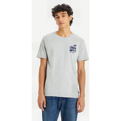 Levi's Graphic Crewneck Tee Levi Archival Mhg G Größe: M | Bedruckte T-Shirts Outlet | Herren