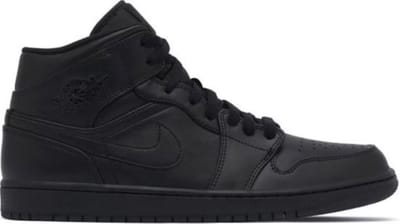 Air Jordan Mid 1 - Zwart - Maat 51.5