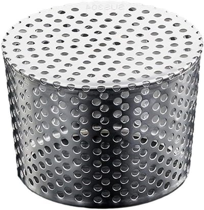 Vloerafvoer RVS - Dakafvoer Deksel - Water Afvoeren - Extra Dik Materiaal - 125 mm - Zilver