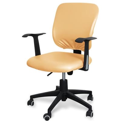 Waterdicht zacht leer materiaal PU kantoor stoelhoes bureau stoel rugleuning hoezen waterbestendige computer stoel hoes universal size
