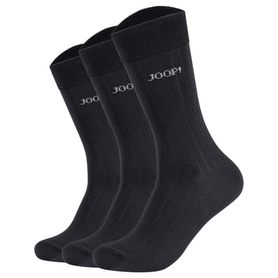 JOOP! Sokken Premium Essential Mercerised Socks 3P Set van 3
