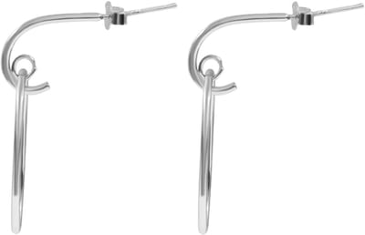 AKZENT Akzent damesoorbel "Ilvy" uit 925 Sterlingzilver, gerhodineerd, duurzaam