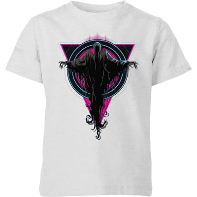 Harry Potter Dementor Neon kinder t-shirt - Grijs - 98/104 (3-4 jaar)