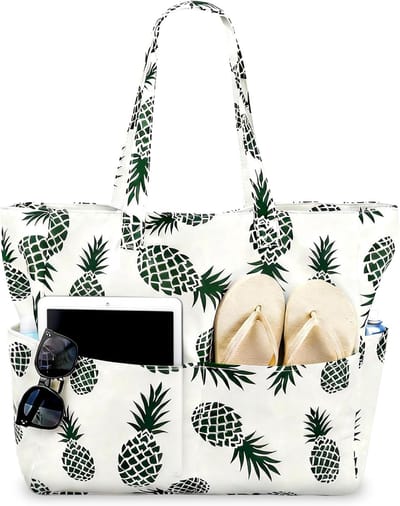 Strandtas Ruim - Grote Badtas - Zwemmen Watersport - Waterdicht Zandwerend - 50x20x40cm