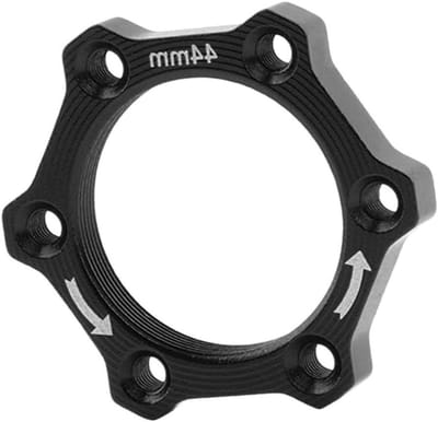 Fiets Rotor Adapter - Schroefdraadnaaf - Schijfrem Installeren - Binnendraad Ontwerp - 44mm - Zwart