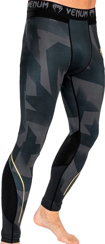 Venum Razor Sportlegging Tights Spats Zwart Goud - S - Jeans Maat 30