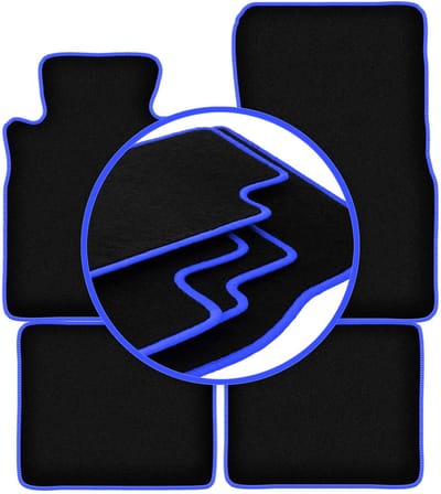 CARLUX-BLUE automatten voor: Mercedes SD W126 sedan (1979-1991)