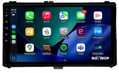 Geschikt voor Toyota Auris (2013 t/m 2016) | 4+64GB 8-CORE | 9 inch Android 15.0 CarPlay autoradio | Draadloos CarPlay & Android Auto | Externe microfoon | Bluetooth & WiFi | NAVIBOP NB-4903 | Bouwjaar 2013 t/m 2016