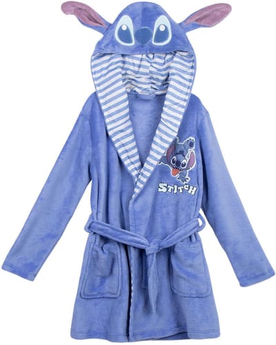 Cerda Group Coral Fleece Stitch Badjas Blauw 6 Years Meisjes