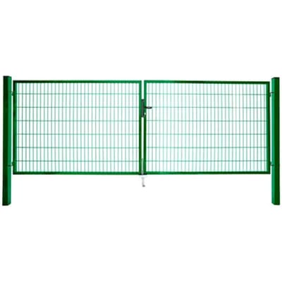 Giardino Dubbele Poort Roma/milano 100x2x200cm Groen