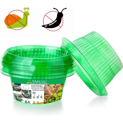 NONE Halsbanden tegen slakken 12 stuks Ø 24 cm Beschermende barrière voor plantenringen Groente Eco Cover Sla Tuin Duurzaam