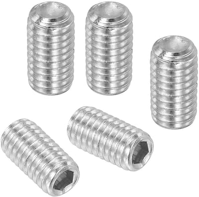 Set stelschroeven - Inbusschroeven roestvrij - Bevestigen en repareren - 304 roestvrij staal - M6 x 8 mm