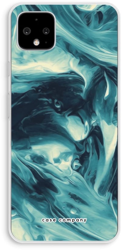 Case Company® - Hoesje geschikt voor Google Pixel 4 XL hoesje - Dreaming About Whales - Soft Cover Telefoonhoesje - Bescherming aan alle Kanten en Schermrand