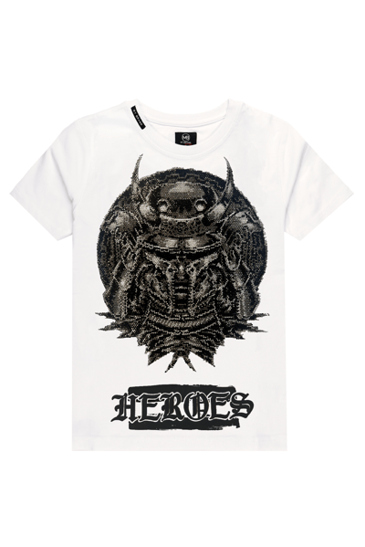 Samurai T-Shirt | WHITE - WHITE / 16