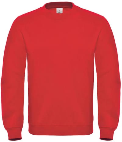 Rijke katoenen sweatshirt B&C ID.002
