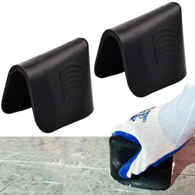 VT Goods - Sealing Finisher - Hand Sealing Tool - Efficiënt en Snel - Zwart - Voor Keuken en Badkamer - Set van 2 - Perfect voor Tegels