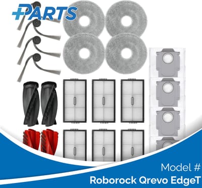 Roborock Qrevo EdgeT Onderhoudsset (Plus.Parts® alternatief voor 8.02.0388)