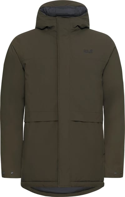 Jack Wolfskin COLD CAMP COAT M Heren Outdoorjas - obsidian moss