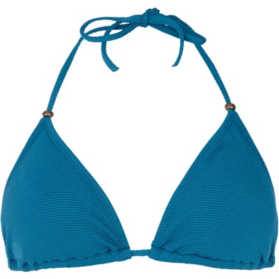 Protest Mixaleras – Triangel bikini top Dames – Koordsluiting – Uitneembare vulling – Mix & Match – Surfing Blue