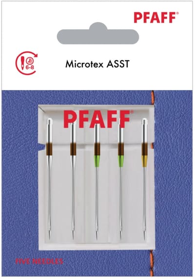 Pfaff Microtex MIX 60 / 70 / 80 (5 stuks) Naalden
