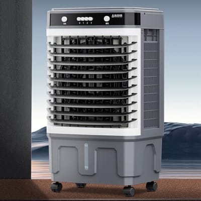 Draagbare Airco - Verdampingskoeler Luchtkoeler - Thuis Kantoor - Groot Waterreservoir - 90CM - Mechanisch Type