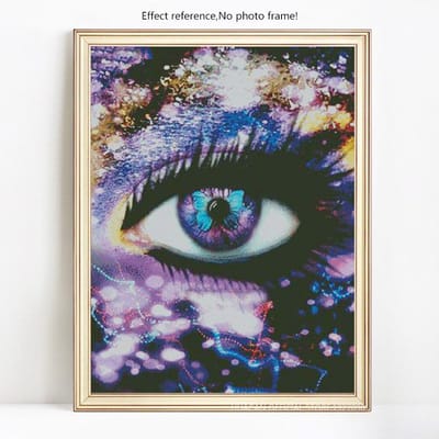 5D Diamond Painting Aankomst Cartoonfoto's met strass diamantborduurwerk 20X30 black