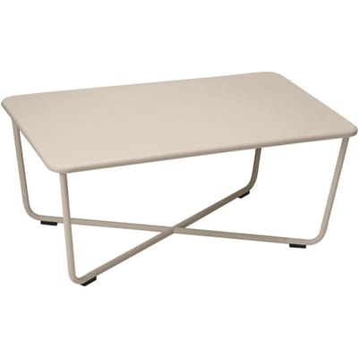 Fermob - CROISETTE lage tafel - 14 muskaat - beige