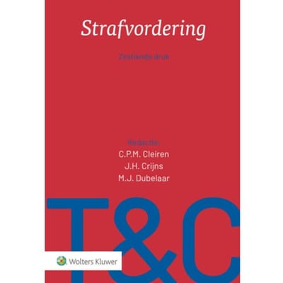 Strafvordering - Tekst & Commentaar
