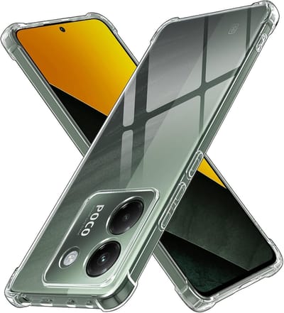 Transparant Hoesje Geschikt voor Xiaomi Poco M7 Pro | Schokbestendig TPU | Back Cover | Dun | Flexibel | Shockproof | Doorzichtig