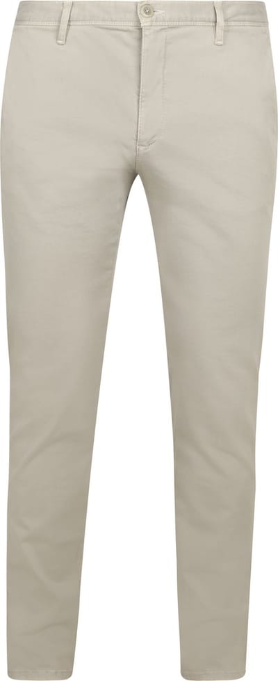 Alberto Rob Stretch Chino Greige - Maat W 33 - L 34 - Heren