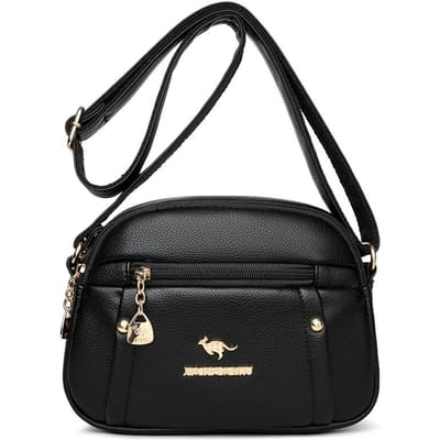Nieuwe Hoge Kwaliteit Schoudertas voor de Winter Eenvoudige Zadel Tas Modieuze Effen Kleur Crossbody Tas