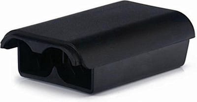 Scoby - Batterij Behuizing - Geschikt voor XBOX 360 Controller - Batterijhouder - Battery Case - Zwart - 1 Stuk