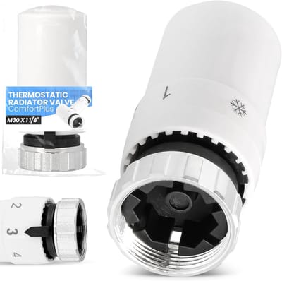 Thermostaatkop Radiatorvervanging M30 x 1,5 - Nauwkeurige Temperatuurregeling