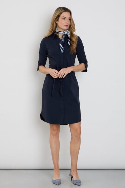 Mi Piace Travel Jurk Dames - Navy - Maat XL/42 - 202092
