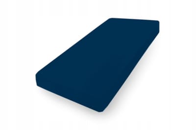 Jersey Hoeslaken 120x200 cm Donkerblauw - Premium Katoen