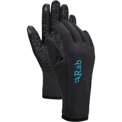 Gants Rab Phantom Contact Grip Rab Qah 52 QAH-52 BLACK (M) white