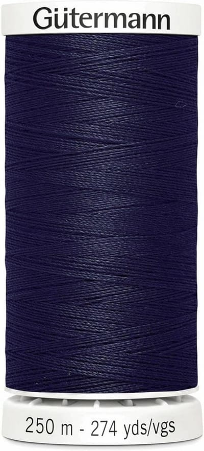 Naaigaren Set - Polyester Garen - Kleding Maken - Wasbaar op 95 graden - 250 meter - Zwart