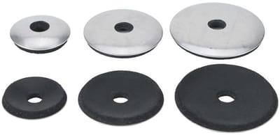 50 stuks onderlegplaatjes met afdichting 6,3 * 19mm roestvrij staal EPDM rubber schroefafdichting belegde afdichtingsschijven neopreen afdichting carrosserieschijven schijven voor schroeven