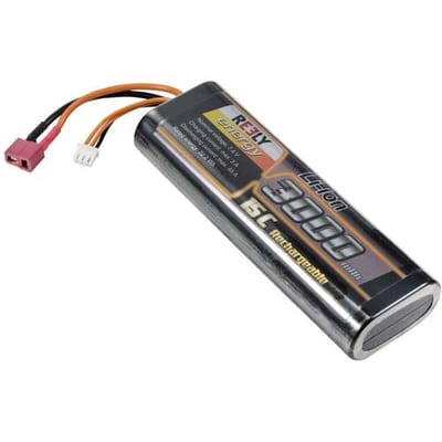 Reely Li-ion accupack 7.4 V 3000 mAh Aantal cellen: 2 15 C Stick hardcase