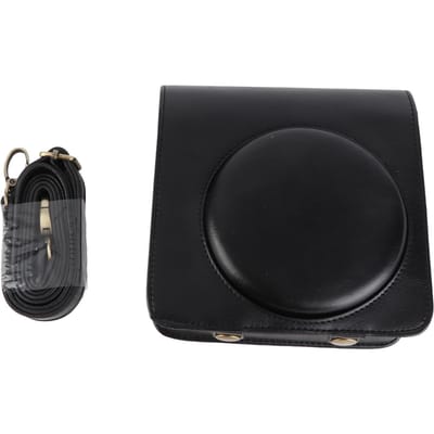 Beschermende PU Lederen Camera Tas met Riem voor SQ6 (Zwart)