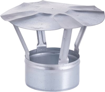 Galva Ø125 Regenkap.